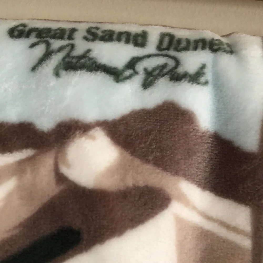 Yellowalley NATIONAL PARKS Plush Throw Blanket